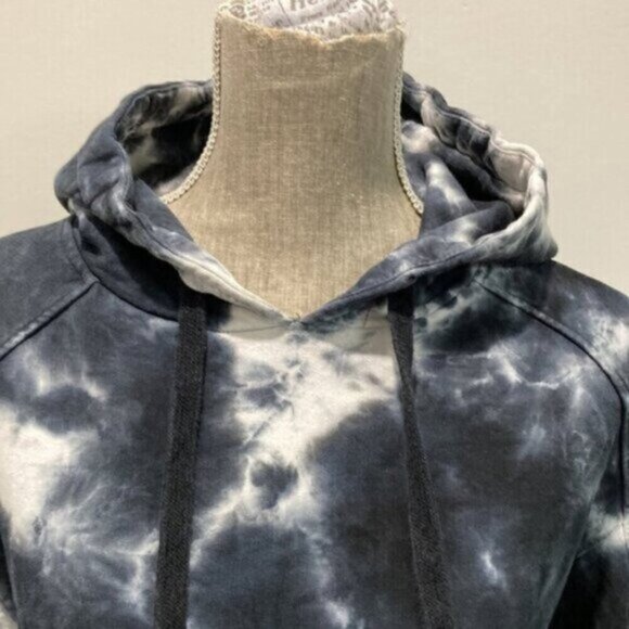 ZARA Black Tie Dye Hoodie Medium​ - Picture 9 of 11